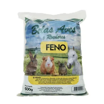 Feno Premium Belas Aves e Roedores 500g